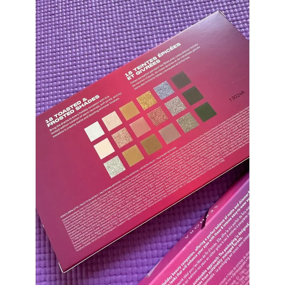 New 2 Eyeshadow Palette morphe Shade Thrower & Sephora Moving Lights 8 makeup